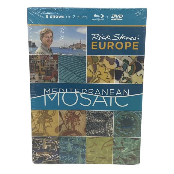 Rick Steves' Europe Mediterranean Mosaic Blu-ray+DVD 2010 8 Travel Episodes New - Picture 10 of 10